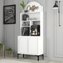 Hanah Home Lyon 80 Blanco y Negro